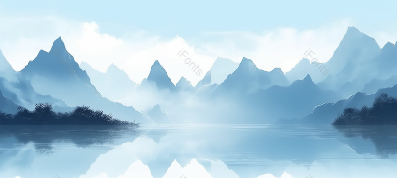 云景山水画意境手绘背景图,插画/手绘图,插画/手绘图库,插画/手绘图下载,插画/手绘